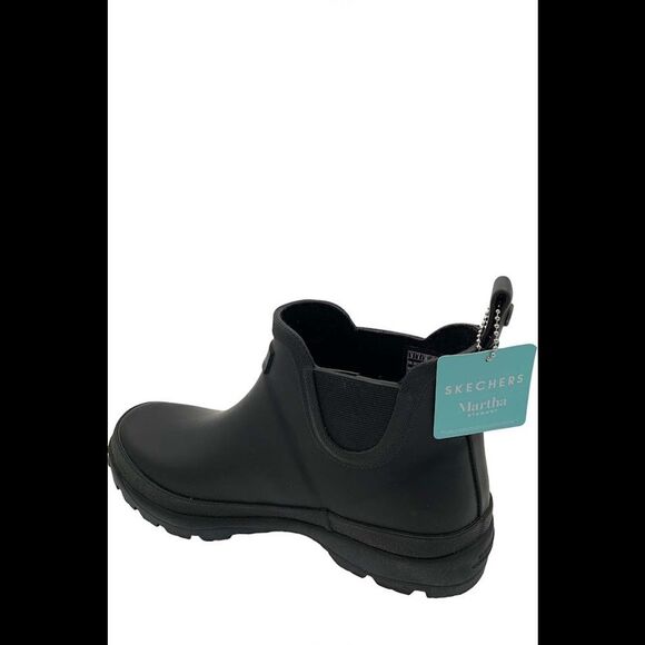 Martha Stewart x Skechers Waterproof Chelsea Boots Rugged Black - Medium - Picture 3 of 3